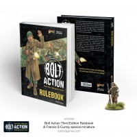 Bolt Action: Third Edition Rulebook with Francis S. Currey Special Miniature (WG401010030)